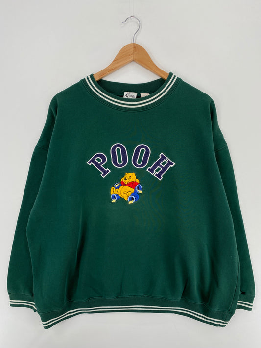 00' DISNEY WINNIE THE POOH Size XXL Vintage Sweat-Shirt / A5720