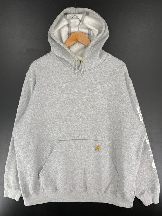 Vintage CARHARTT Size XL Hoodie Sweat-Shirt / E5650S