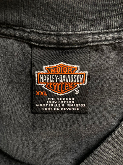 2001 HARLEY DAVIDSON Made in USA Size XXL Vintage T-Shirt / A2581