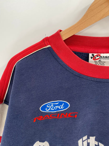 Vintage NASCAR DALE QUALITY CARE Size XL Racing Sweat- Shirts / K4911
