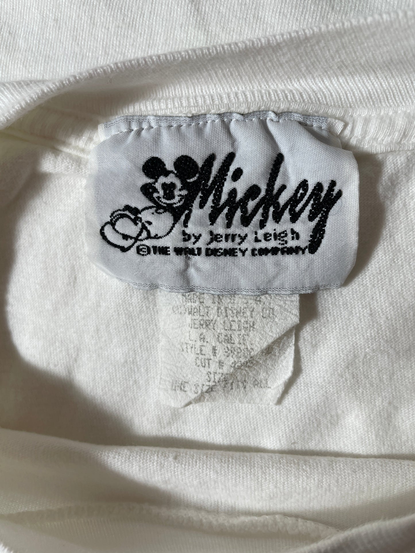 90’s DISNEY MICKEY Approx Size XXL Vintage Music T-shirt / E1668T