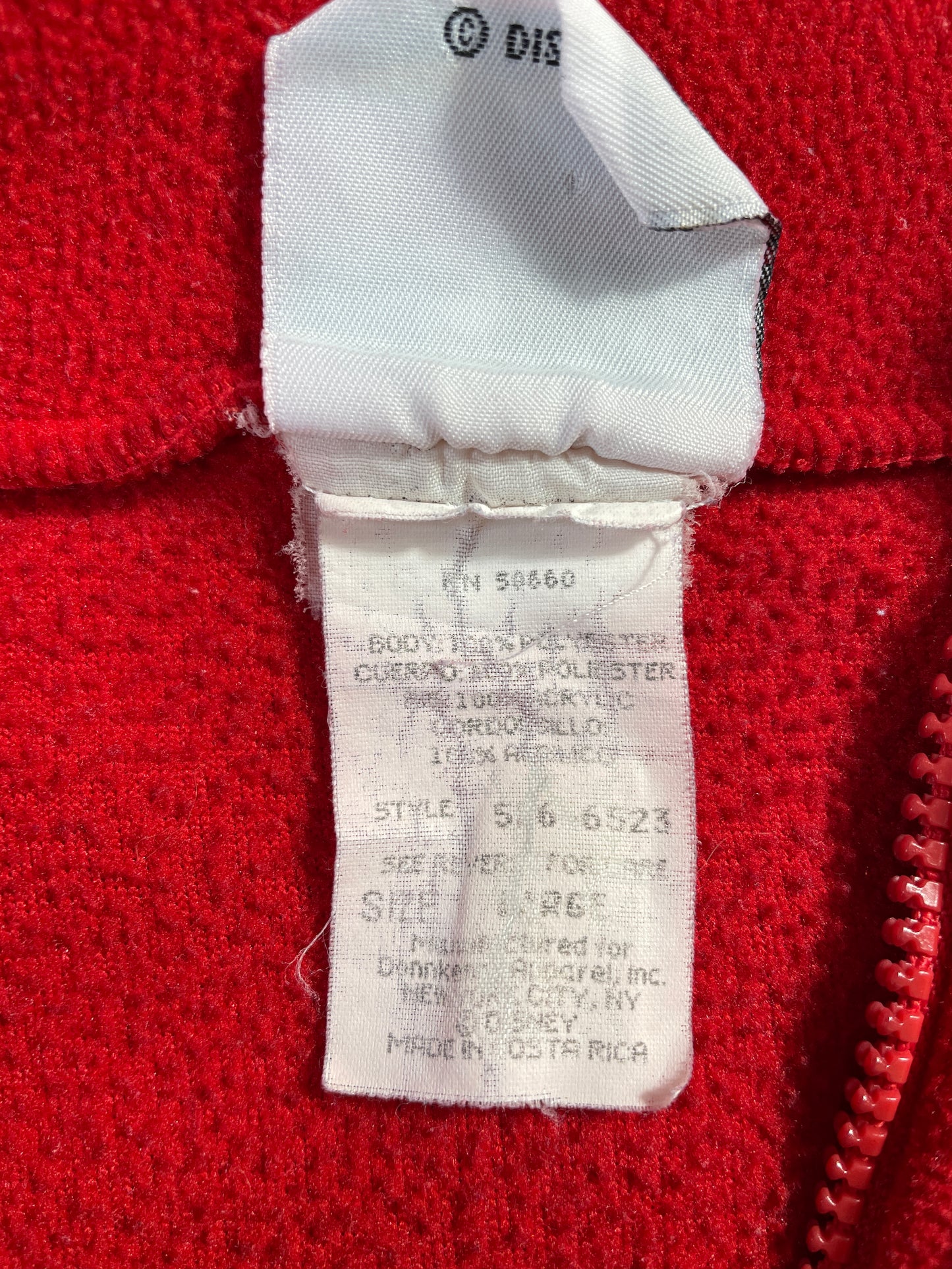 90's DISNEY MICKEY Size L Vintage Fleece / E4124S