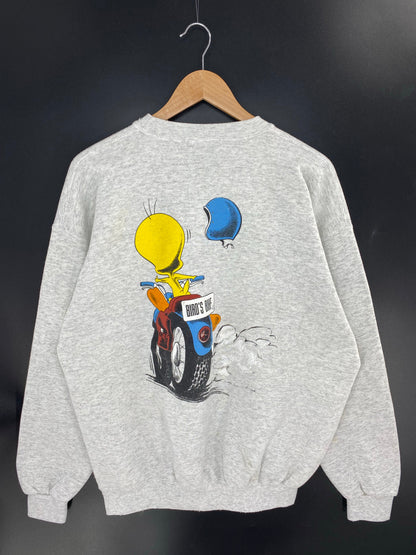 1993 LOONEY TUNES TWEETY Size XL Vintage Sweat-shirt / A8973