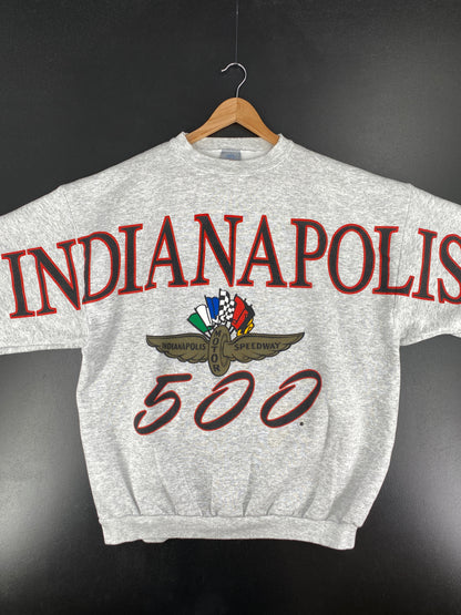 90's INDIANAPOLIS 500 Made in USA Size XXL Vintage Racing Sweat-shirt / A5994