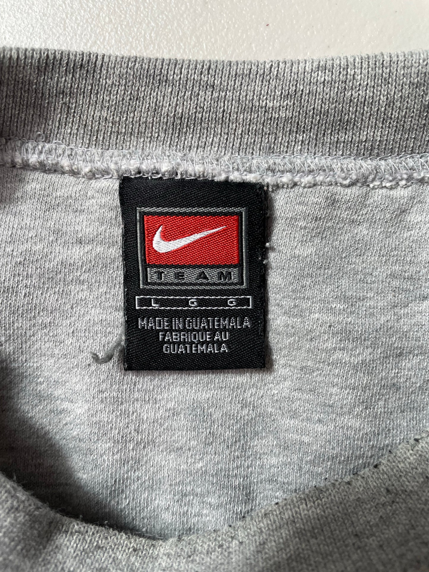 00' NIKE ILLINOIS Size L Vintage College Sweat shirt / K7967