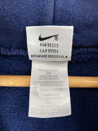 90's NIKE Made in USA Size XXL Vintage Hoodie Sweat-Shirt / K4197