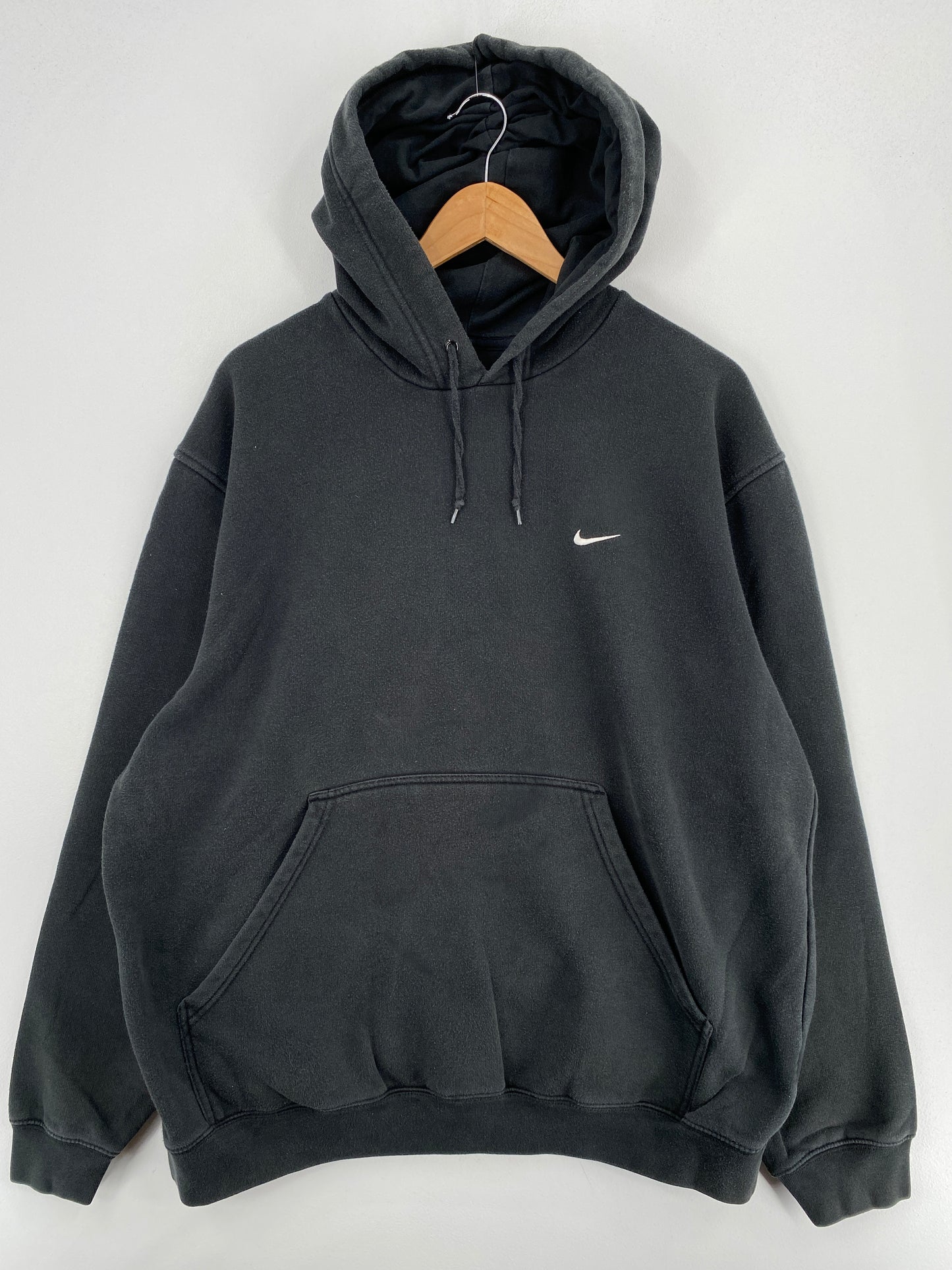 00' NIKE MINI SWOOSH Size XL Vintage Hoodie Sweat-shirt / A6442