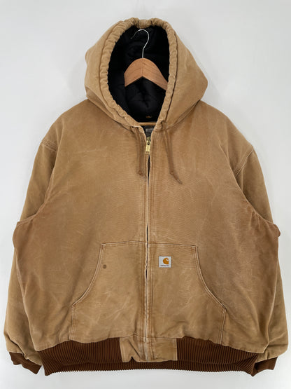 Vintage CARHARTT Size XL Hoodie Duck Jacket / A9741