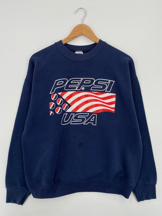 90's PEPSI Size L Vintage Sweat-Shirts / A8136