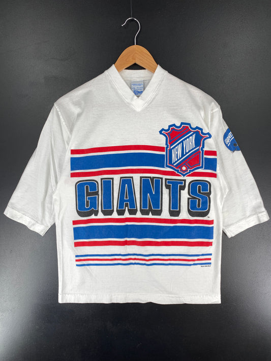 90's SALEM x NEW YORK GIANTS Made in USA Size L-XL Vintage NFL T-Shirt / E6094T