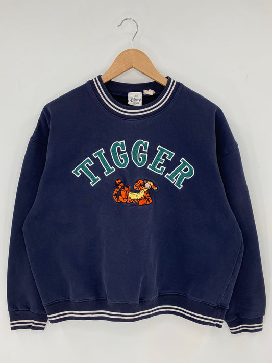 00' DISNEY TIGGER Size M Vintage Sweat-shirt / K7882