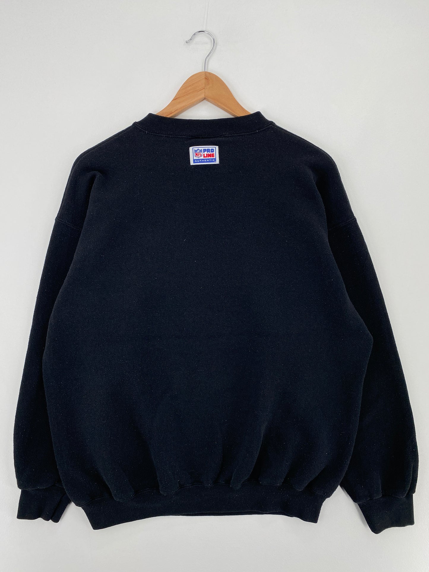 1996 CAROLINA PANTHERS Size L Vintage NFL Sweat-shirt / E317