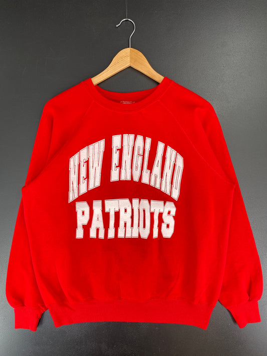 90’s NEW ENGLAND PATRIOTS Made in USA Size XL Vintage Sweat-shirt / E6543S