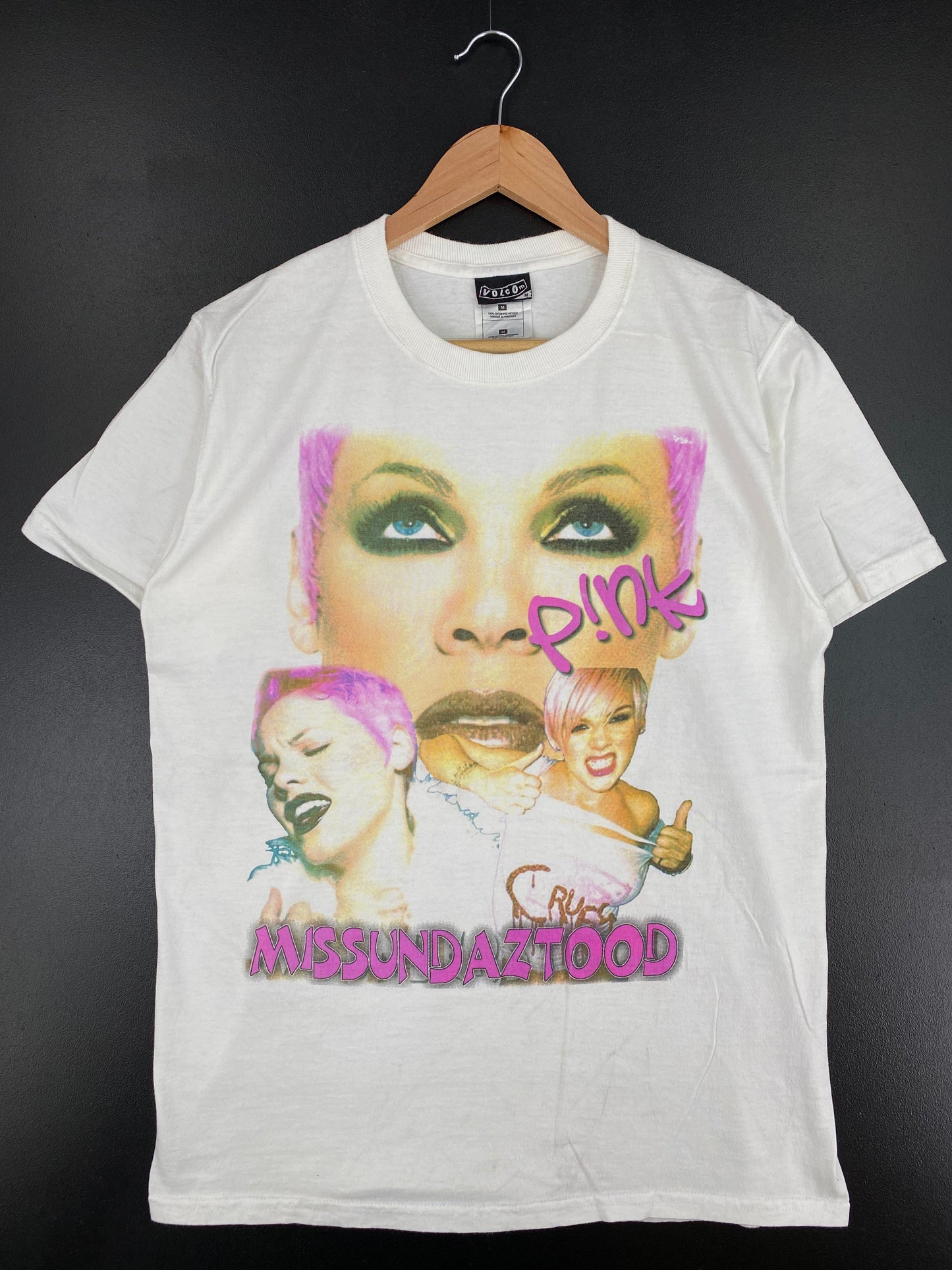 2002 P!NK Size M Vintage Music T-Shirt / E3199T