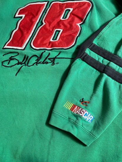 Vintage NASCAR 18 BOBBY LABONTE Size L Sweat-shirt / E28