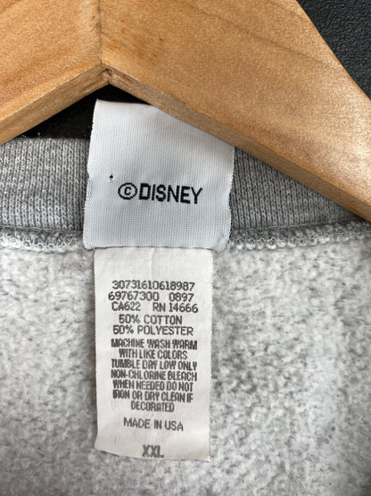 00' DISNEY EEYORE Made in USA Size XXL Vintage Sweat-Shirt / A5721