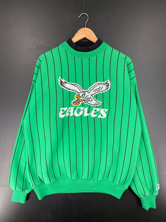 90's PHILADELPHIA EAGLES Made in USA Size L Vintage NFL Sweat-shirt / E5114S