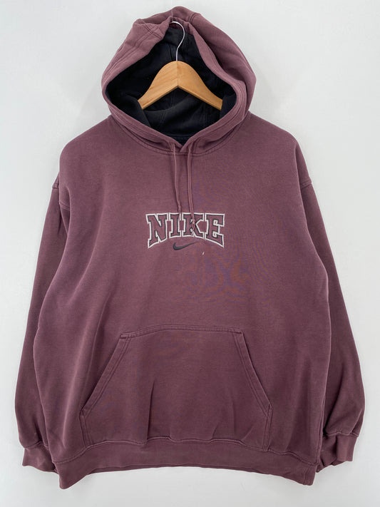 90's NIKE Size No Tag (Approx.L) Vintage Hoodie Sweat-Shirt / A6998