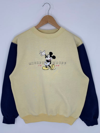 90's DISNEY MICKEY Size L Vintage Sweat-shirt / A7361