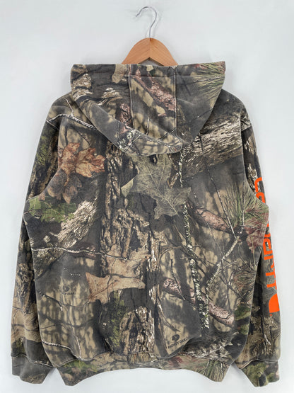 Vintage CARHARTT Size M Hoodie Sweat-Shirt / E3990S