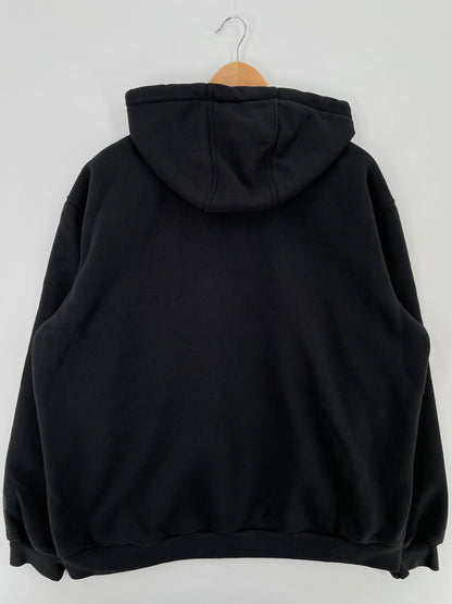 Vintage CARHARTT Size L Zip-up Hoodie Sweat Shirt / E1260S