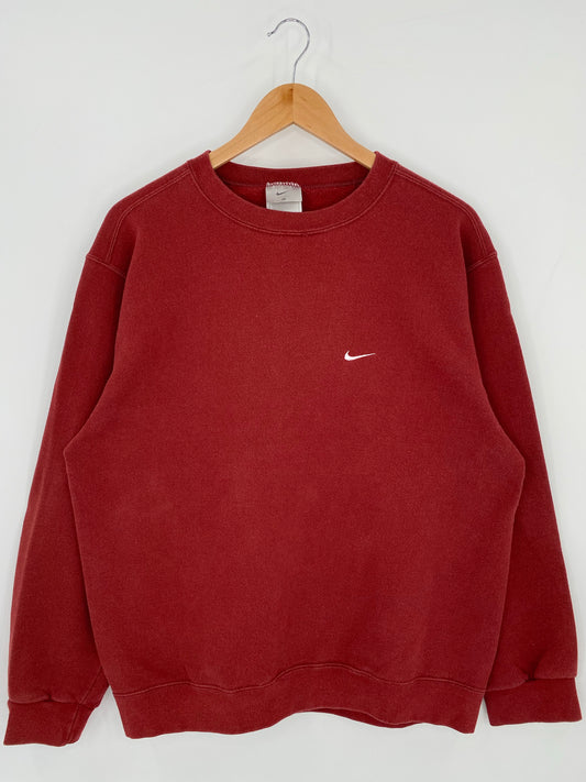 90’s NIKE MINI SWOOSH Made in USA Size M Vintage Sweat-shirt / K6250