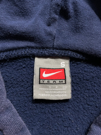 00' NIKE MICHIGAN Size S Vintage College Hoodie Sweat-shirt / K8977