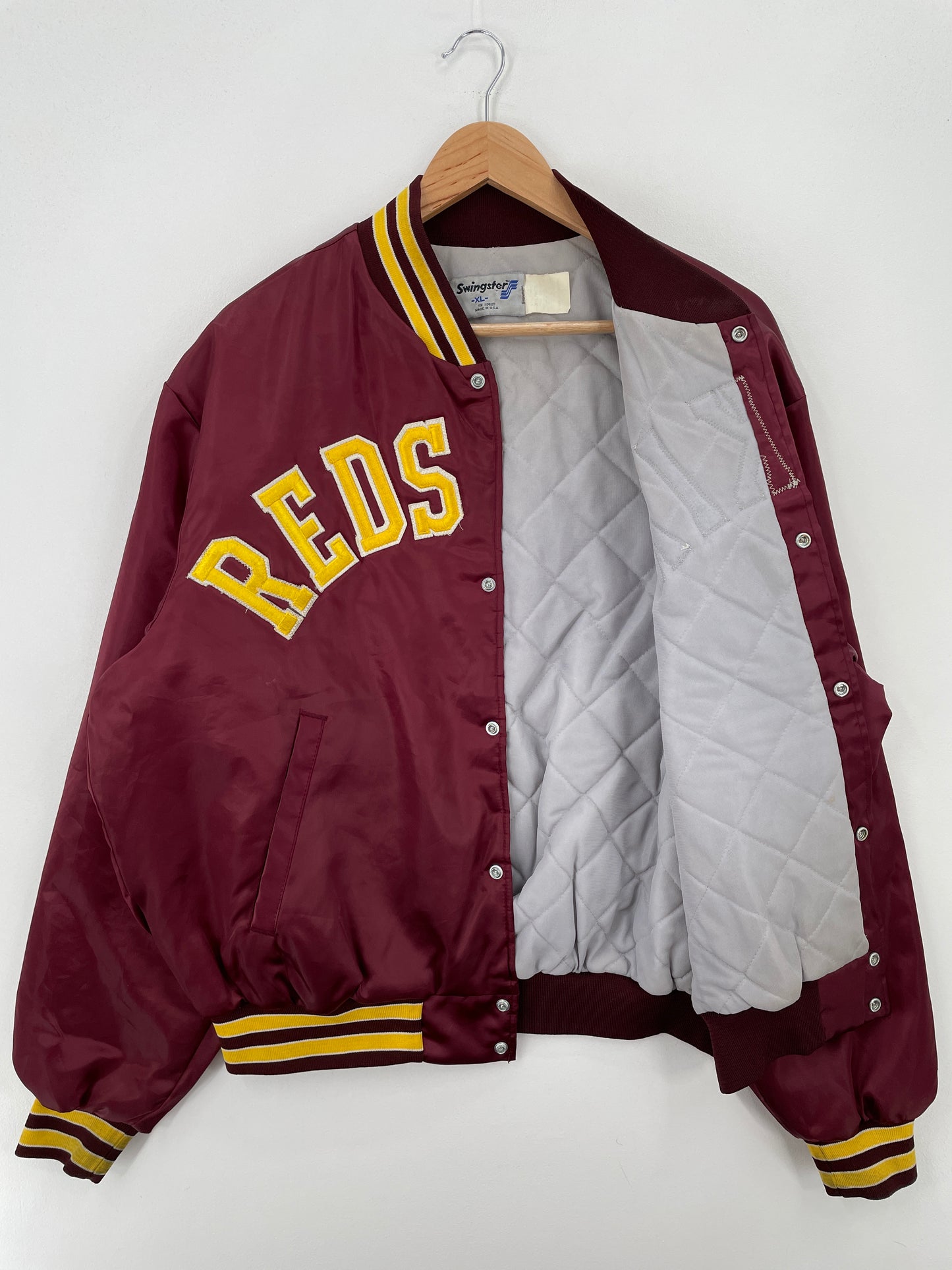 90’s WASHINGTON REDSKINS Made in USA Size XL College Nylon Jacket / A7334