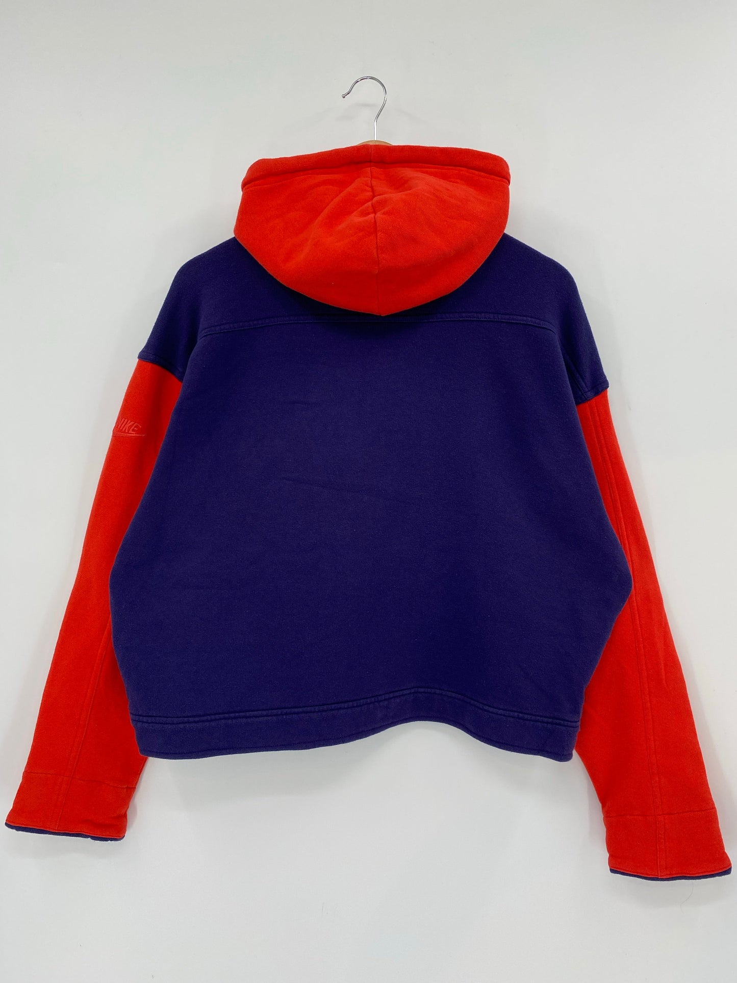 .90’s NIKE Size Ladies.L Vintage Hoodie Sweat-Shirt / A7193