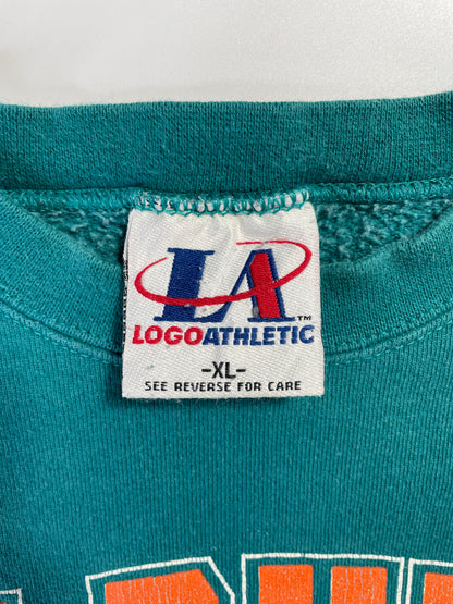 1994 MIAMI DOLPHINS Made in USA Size XL Vintage NFL Sweat-Shirt / A8830