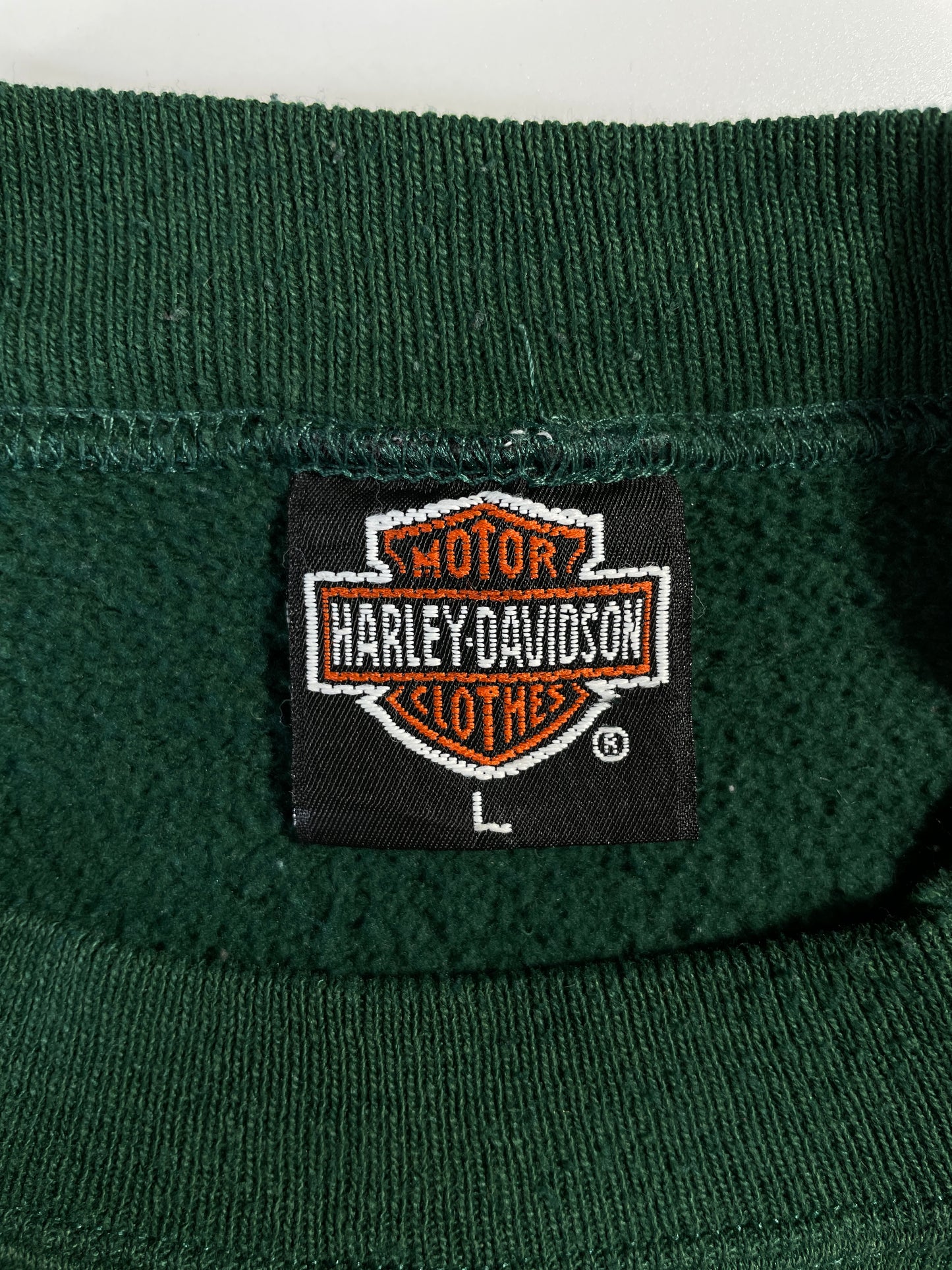 90's HARLEY DAVIDSON Made in USA Size L Vintage Sweat-shirt / A9358