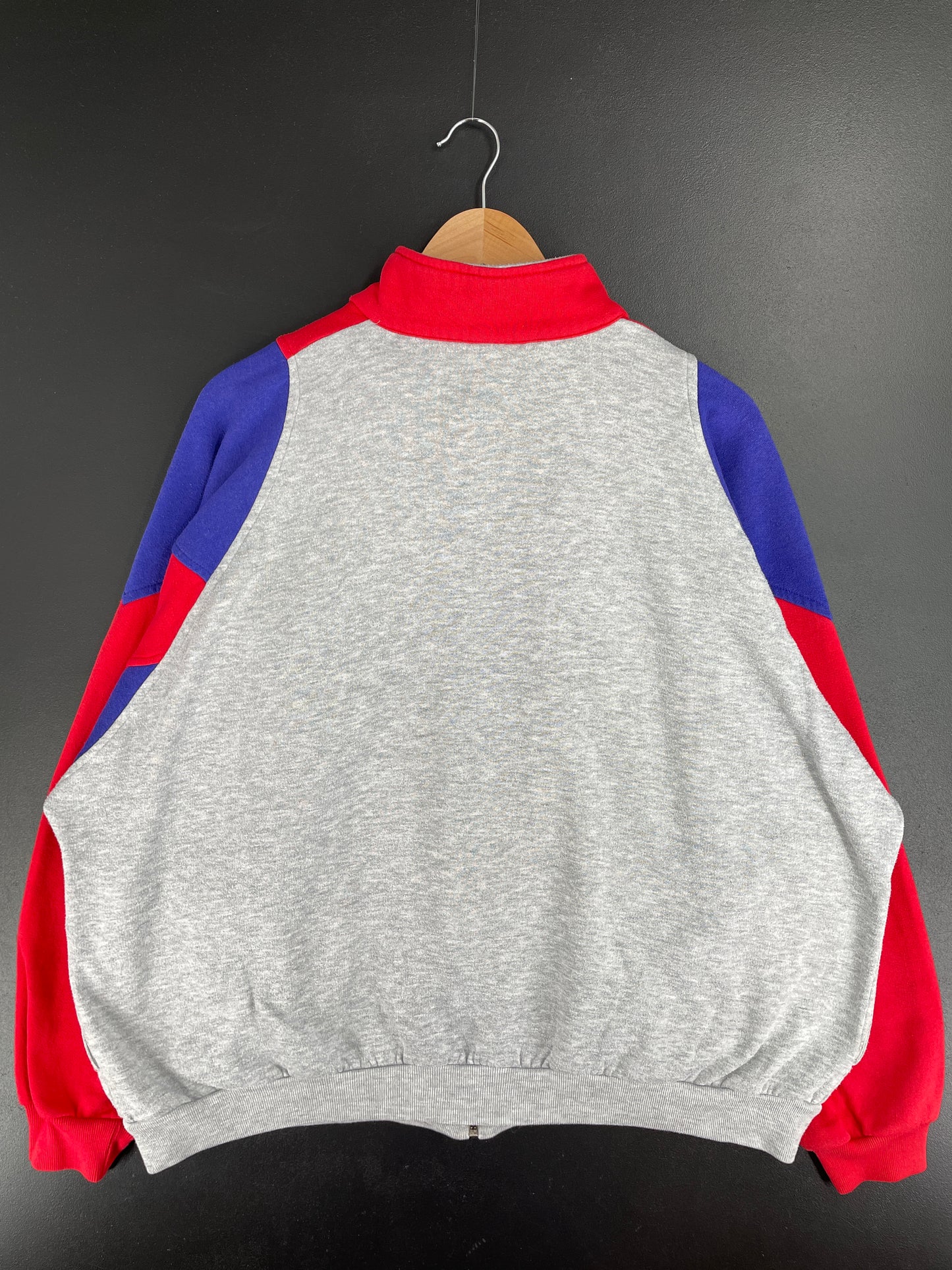 90's NIKE Silver Tag Size XL Vintage Zip-up Sweat-shirt / E3190S