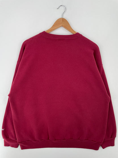 90’s WASHINGTON REDSKINS Made in USA Size XXL NFL Sweat-Shirt / A8917