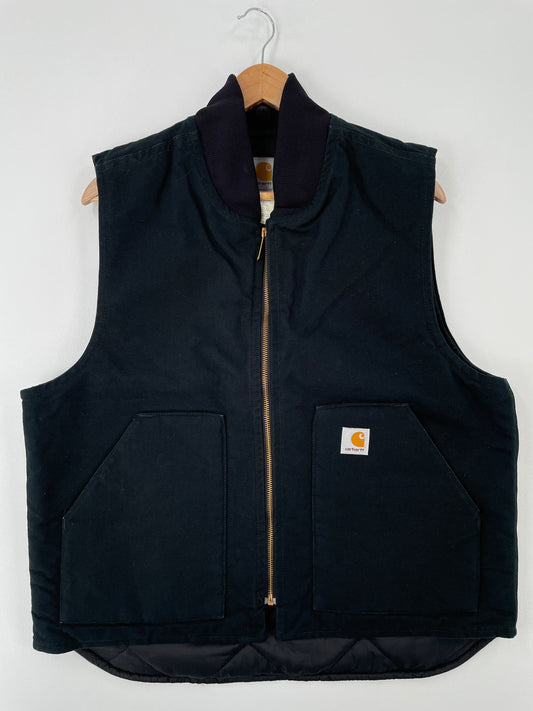 Vintage CARHARTT Size L Duck Vest / A9491