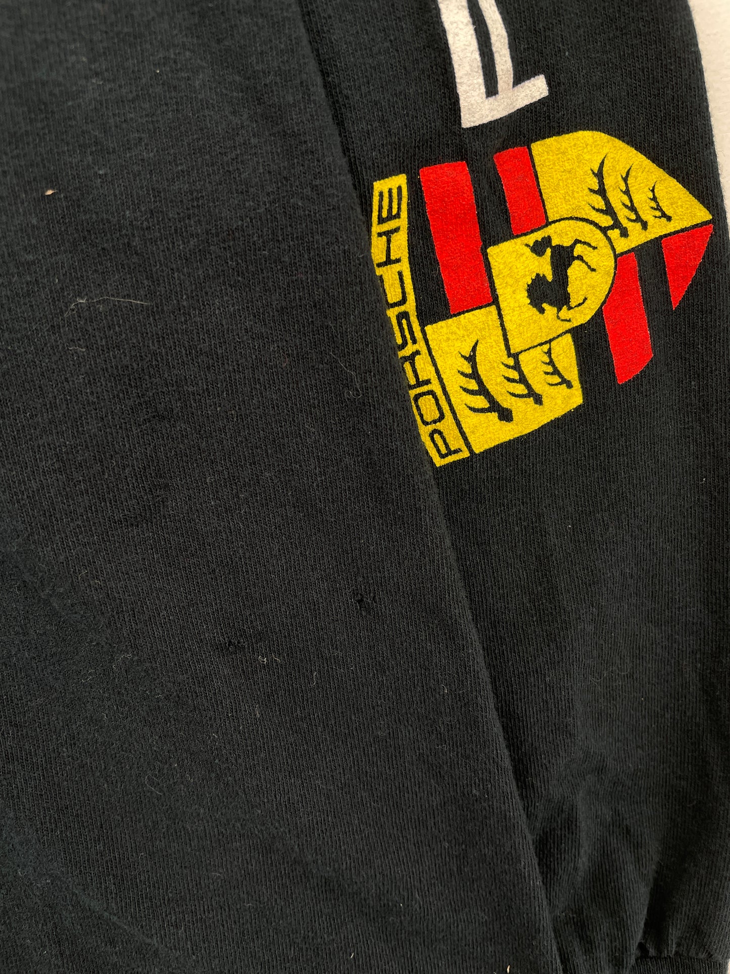 Vintage PORSCHE Size Approx.XL long Sleeve T-shirt / A7372