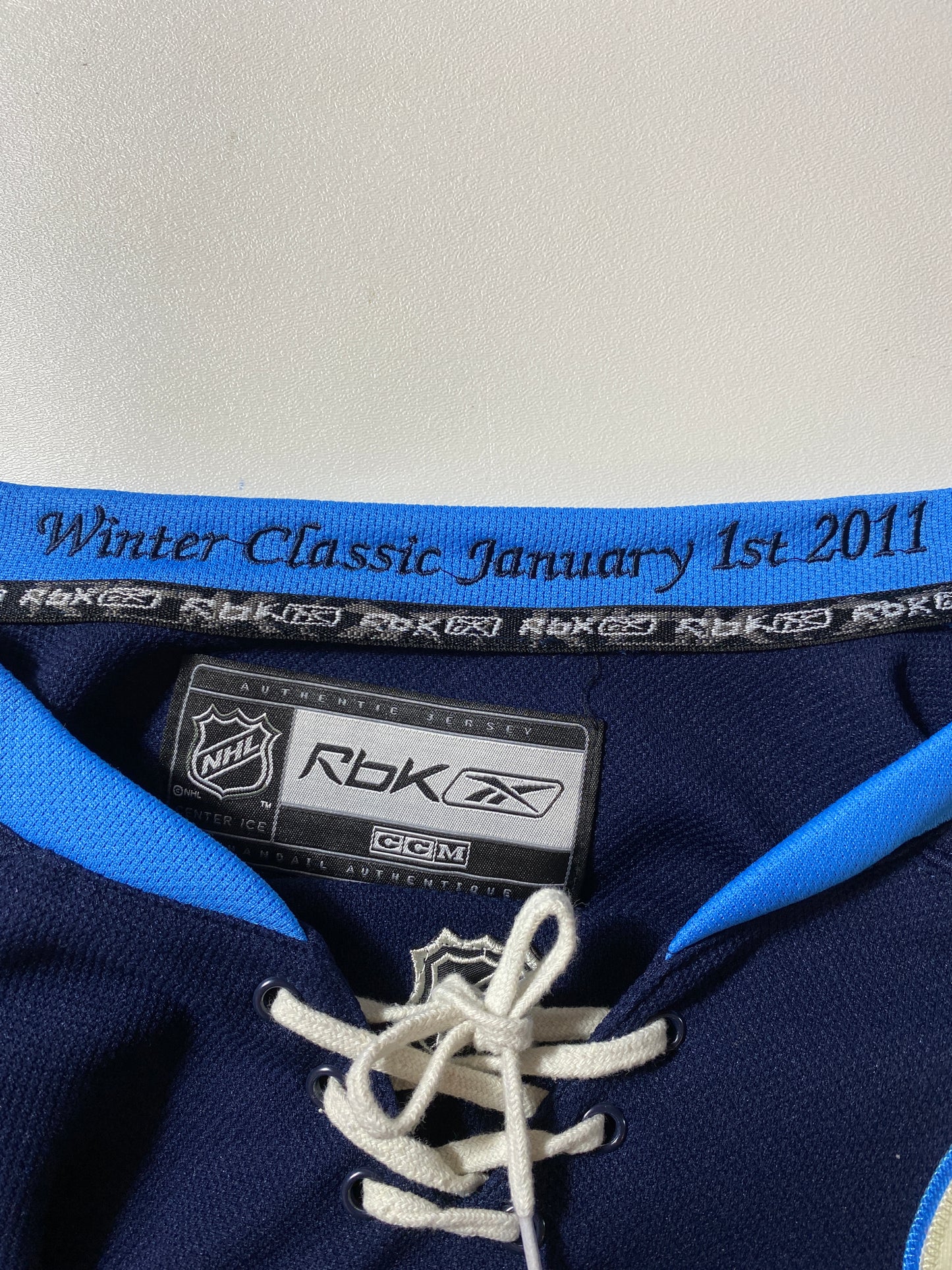 Vintage PITTSBURGH PENGUINS SIDNEY CROSBY Size XXL 54 Vintage NHL Hockey Game Shirt / A6157