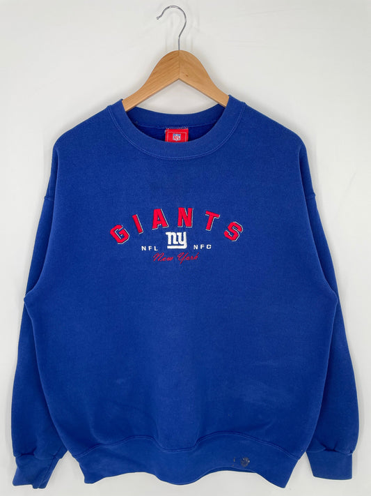Vintage NEW YORK GIANTS Size L NFL Sweat-Shirt / A9532
