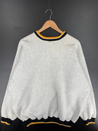 90’s HAWKEYES Made in USA Size XXL Vintage College Sweat-shirt / A454