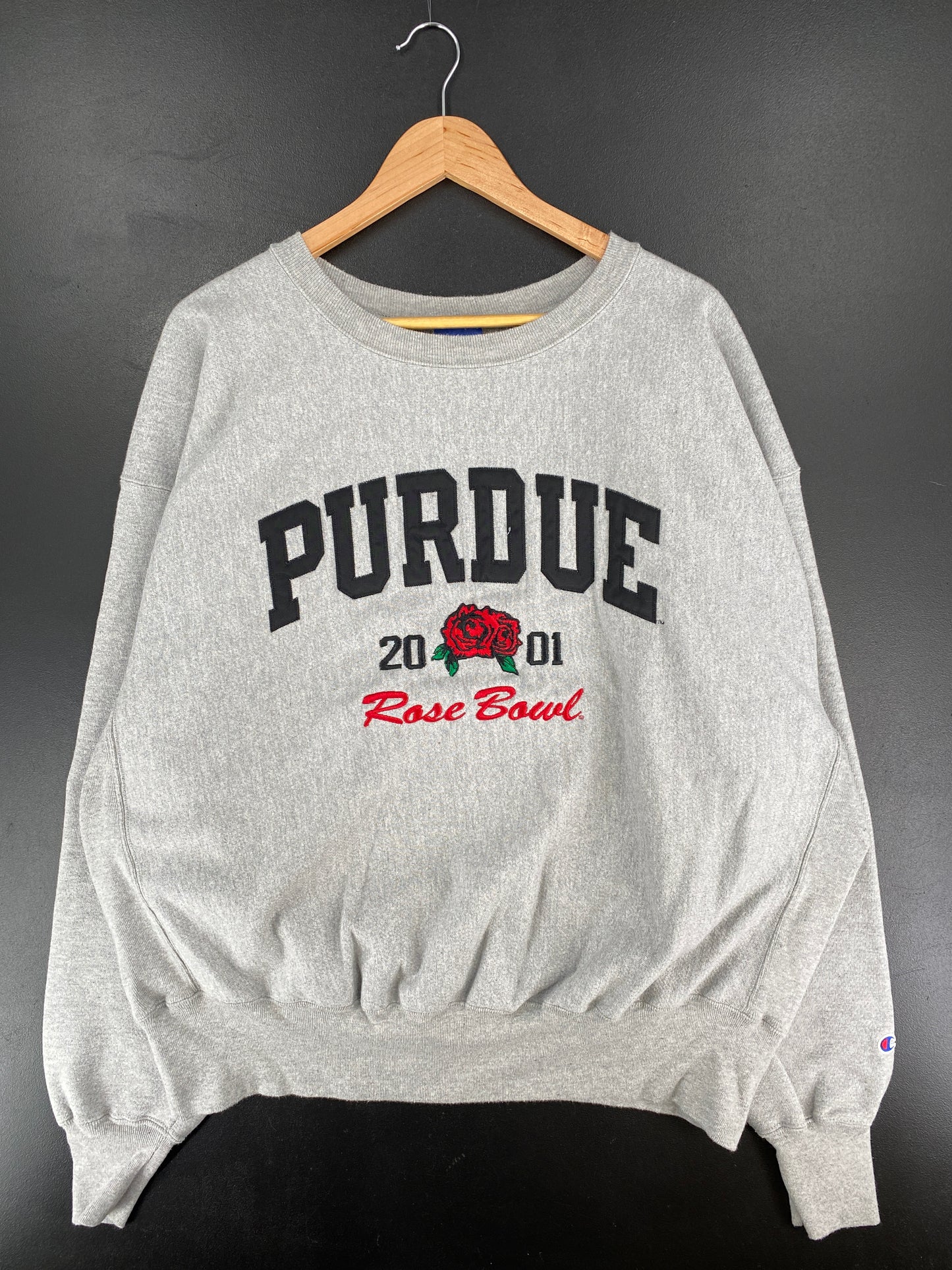 2001 CHAMPION x PURDUE Size XXL Vintage College Sweat-Shirt / E6166S