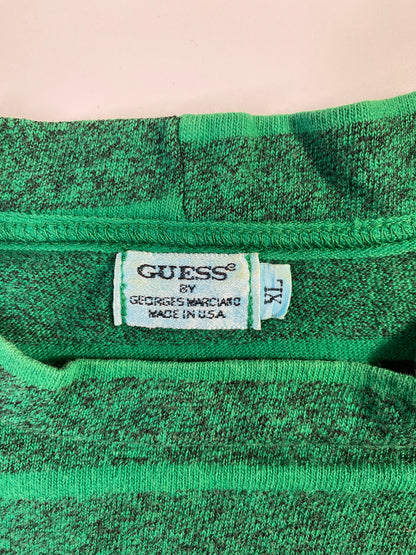 .90's GUESS Made in USA Size XL Vintage Long Sleeve T-Shirt / A8226