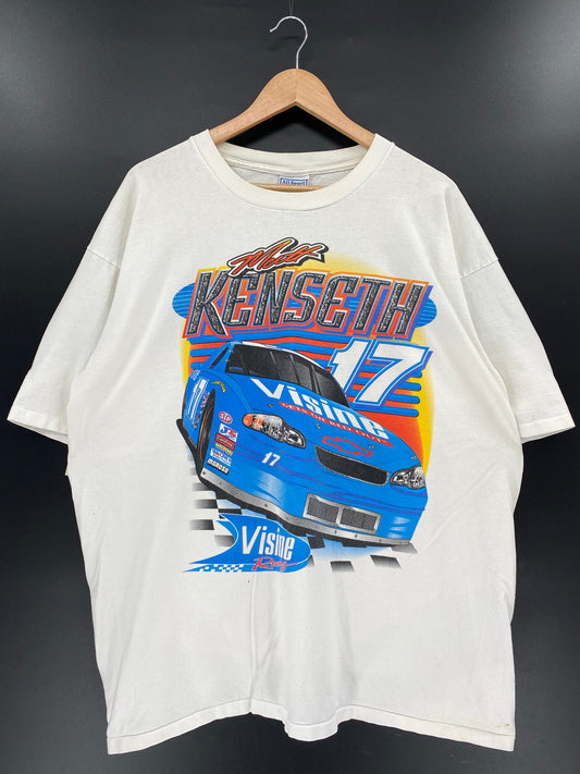 90’s MATT KENSETH Size XXL Vintage Racing T-Shirt / K4787