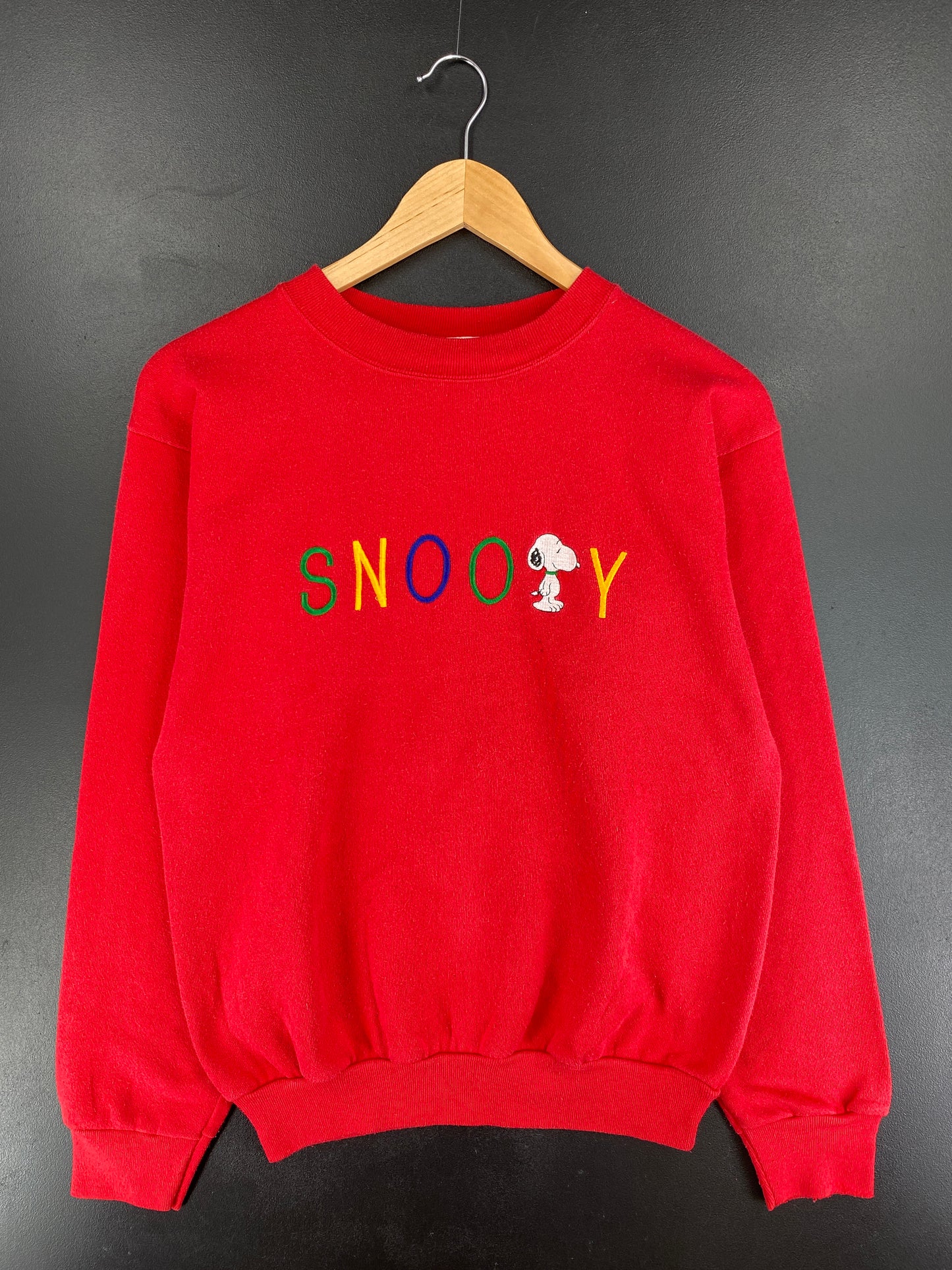90's SNOOPY Approx. Size M Vintage Sweat-shirt / E3721S