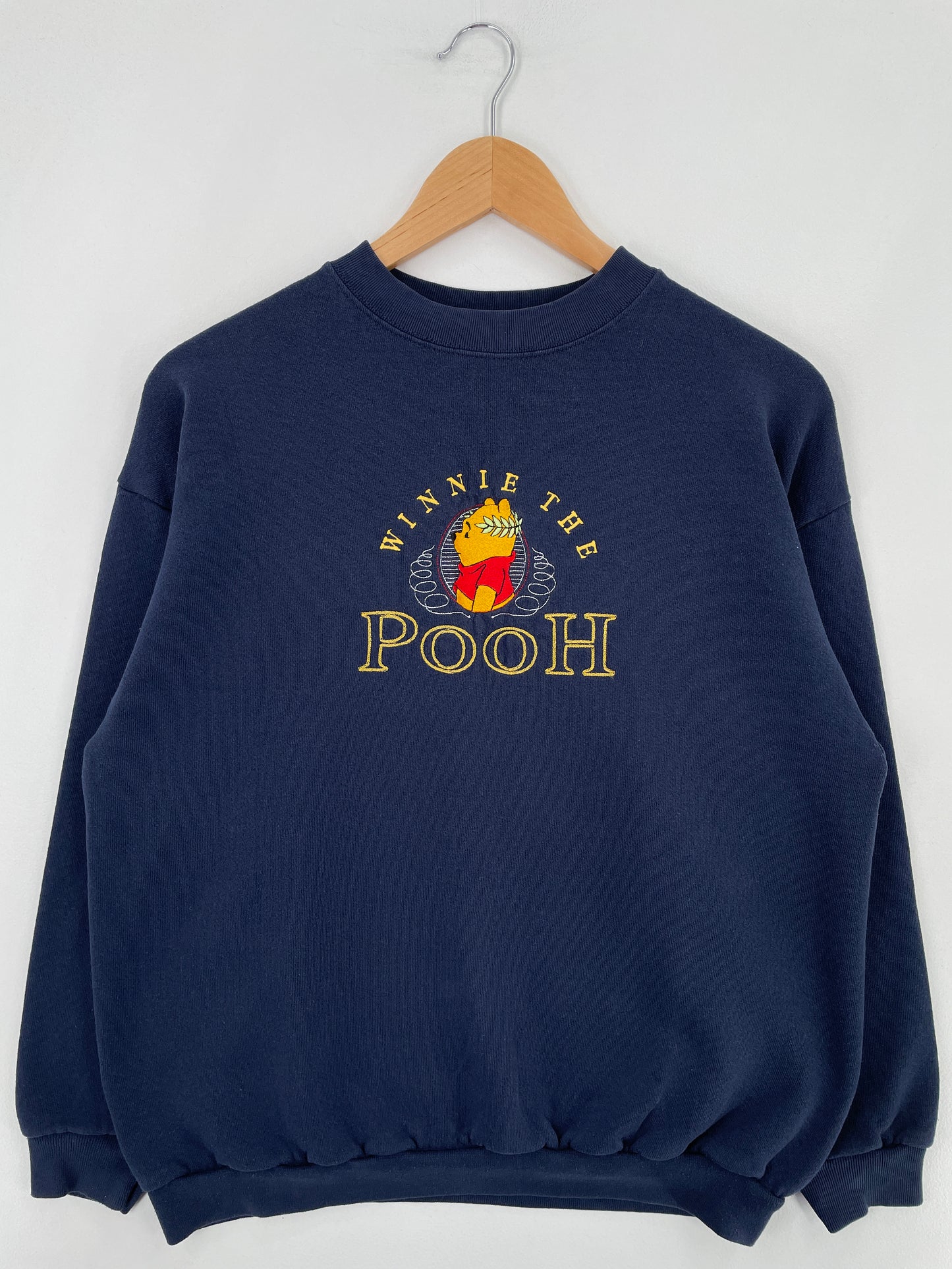 90’s DISNEY WINNIE THE POOH Size No Tag (Approx.M) Vintage Sweat shirt / E2292S