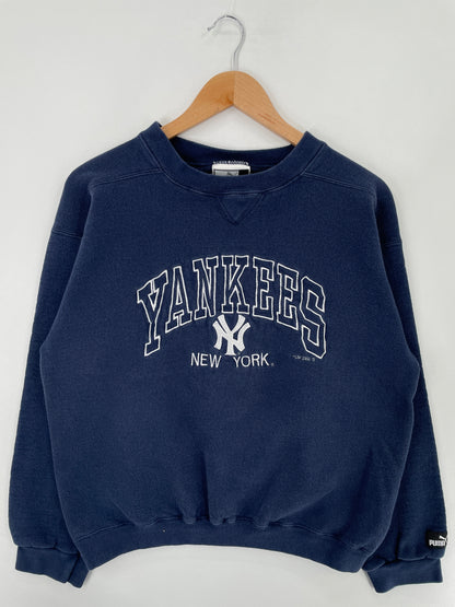 2000 NEW YORK YANKEES Size L Vintage MLB Sweat-Shirt / E2600S