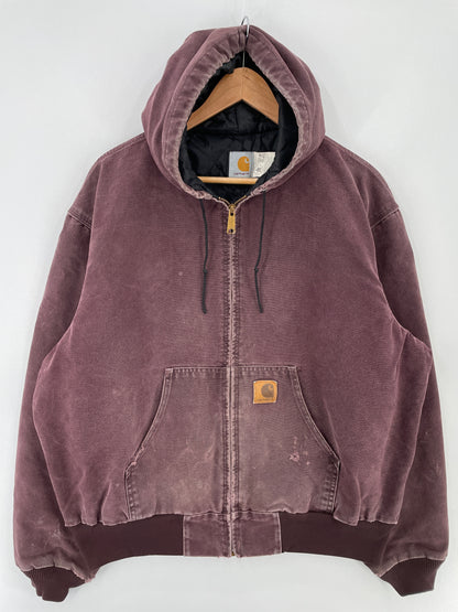 90’s CARHARTT Made in USA Size XL Hoodie Duck Jacket / A9749