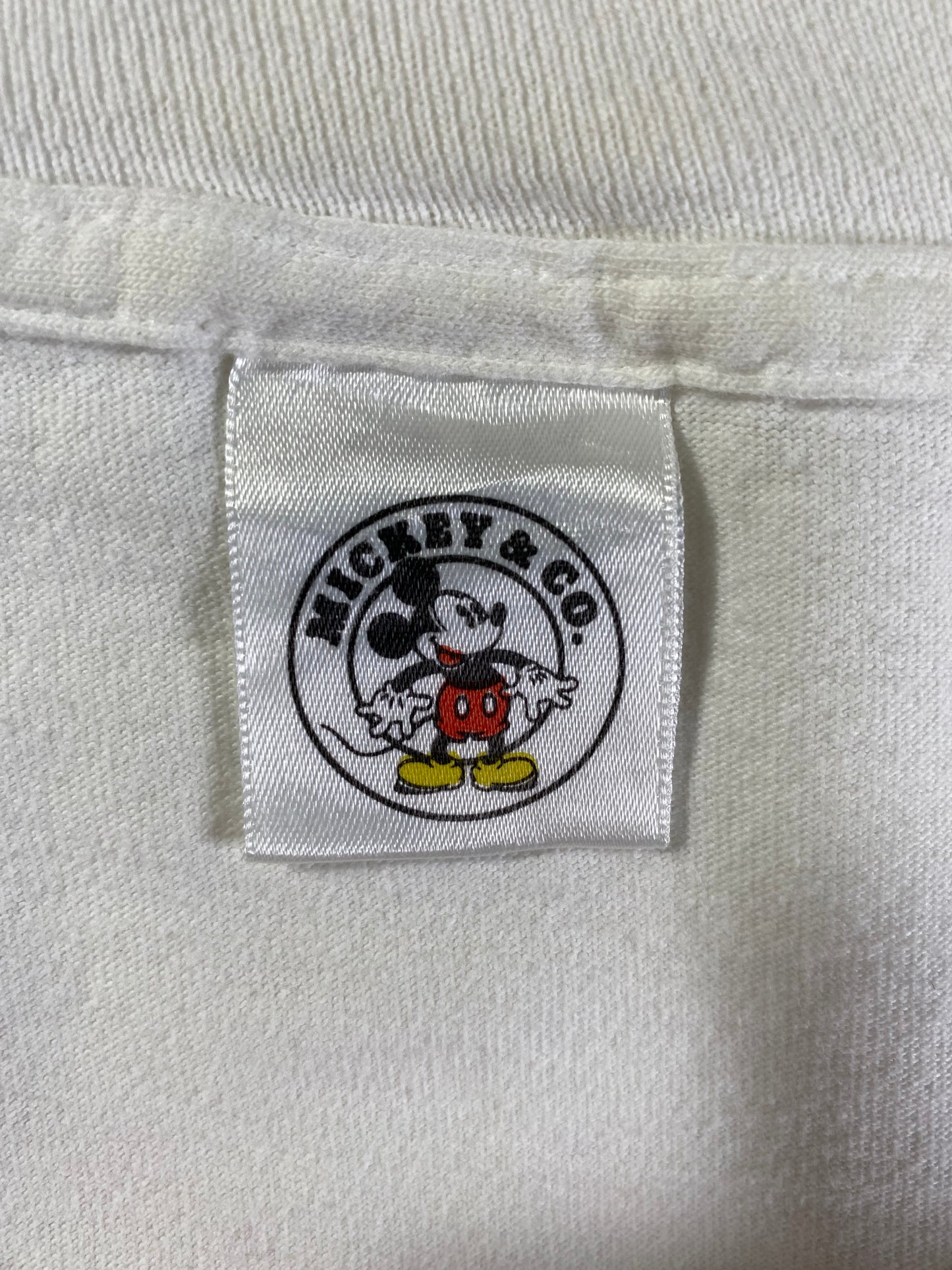 90’s DISNEY MICKEY Made in USA Size XL Vintage T-Shirts / A582