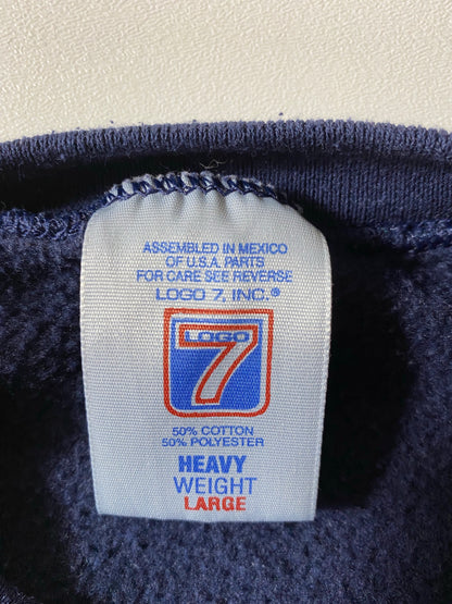 1998 SUPER BOWL DENVER BRONCOS Size L Vintage NFL Sweat-shirt / K6635