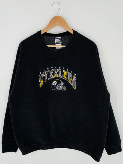 Vintage PITTSBURGH STEELERS Size XXL NFL Sweat-Shirt / A8086