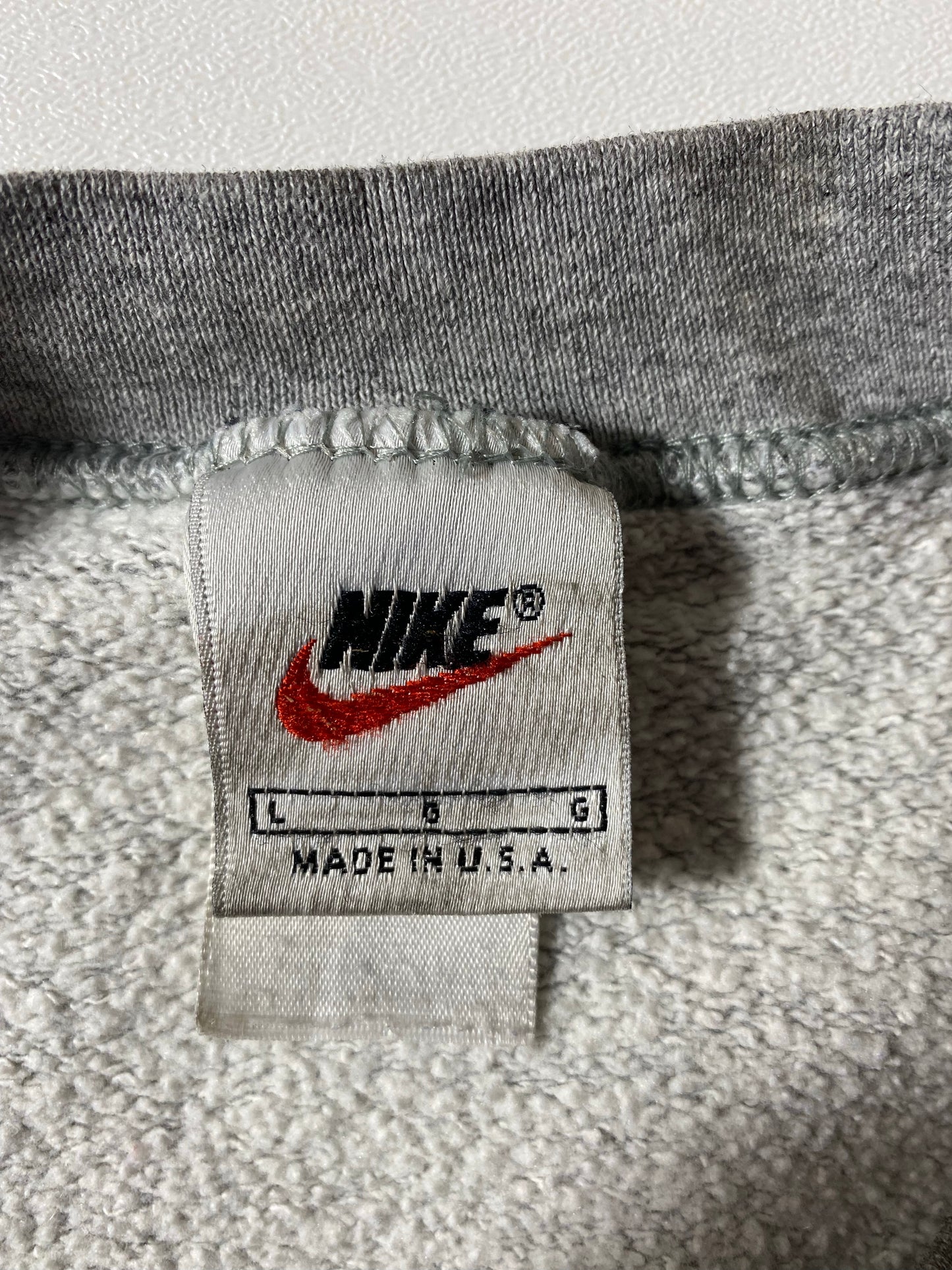 90's NIKE Made in USA Size L Vintage Sweat-Shirt / K6802