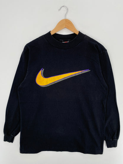 90's NIKE Silver Tag Size XL Vintage Long Sleeve T-Shirt / A4003